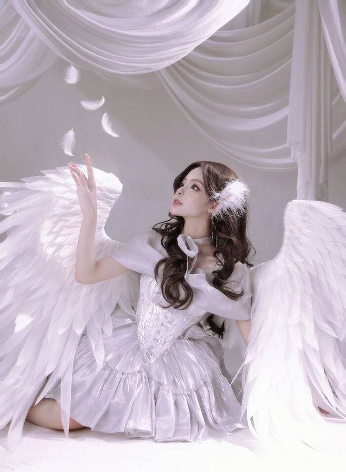 ảnh cosplay thiên thần cool