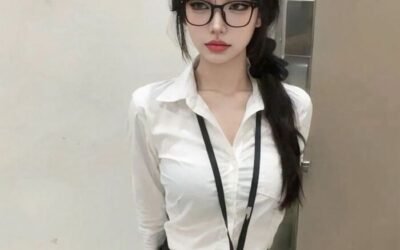 ảnh cosplay thư ký siêu xinh