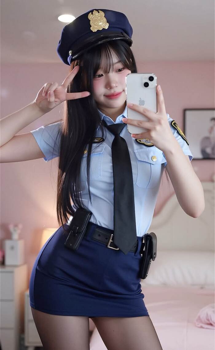 cosplay cảnh sát sexy ngầu