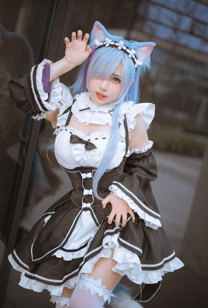 cosplay hầu gái cực hot