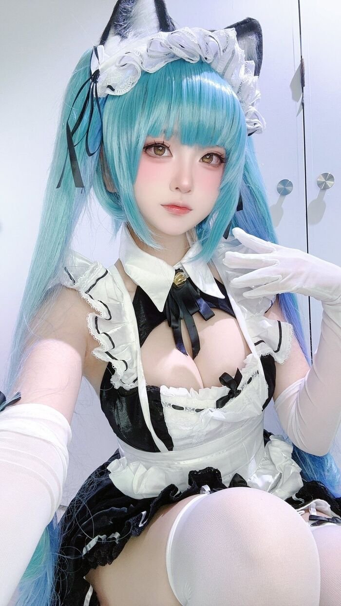 cosplay hầu gái đẹp
