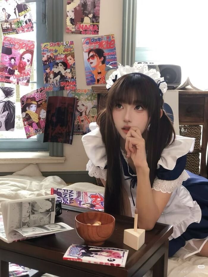 cosplay hầu gái siêu ngầu
