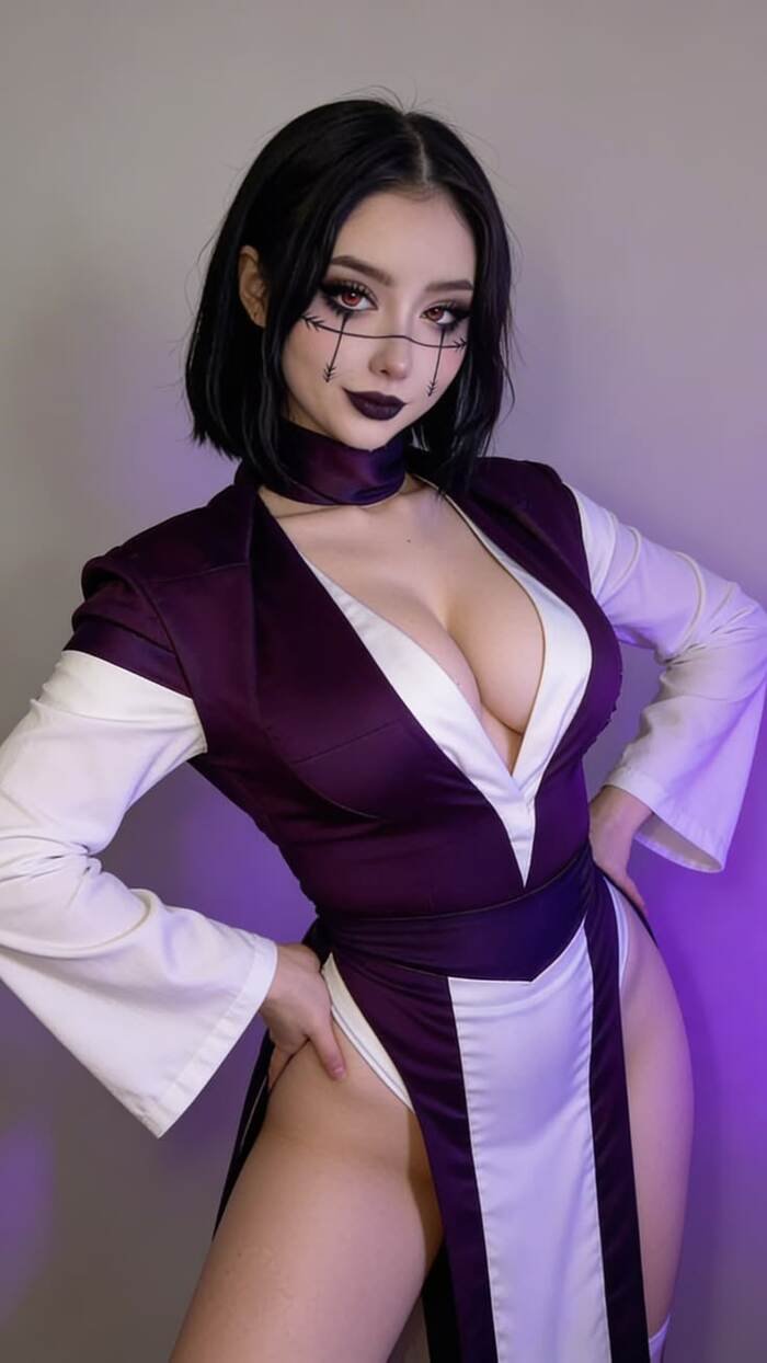 cosplay lộ hàng múp