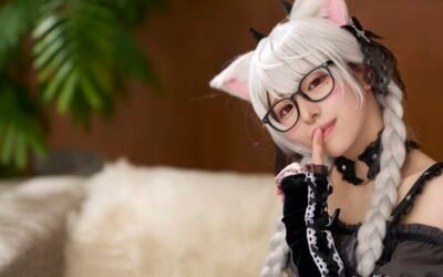 cosplay mèo cực xinh