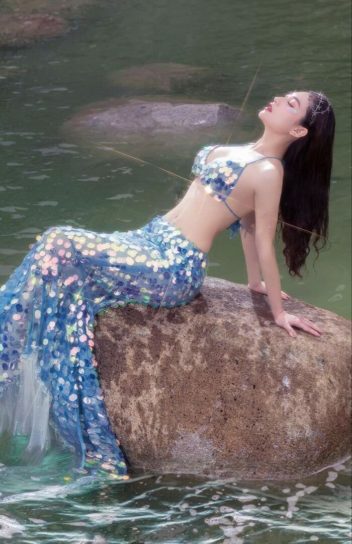 cosplay nàng tiên cá đẹp xinh