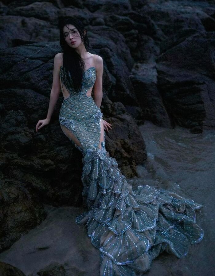 cosplay nàng tiên cá slay ảo diệu