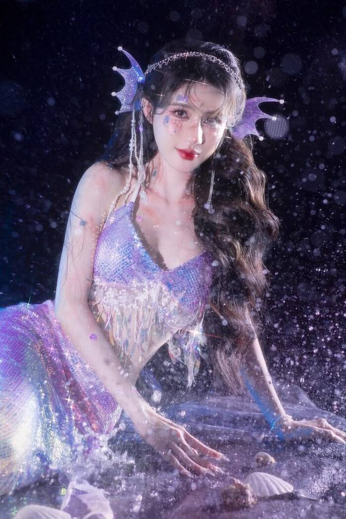 cosplay nàng tiên cá slay cực đẹp