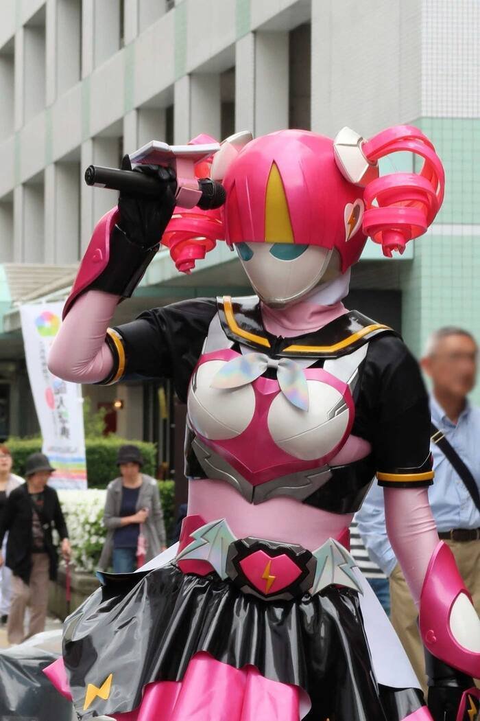 cosplay siêu nhân chất