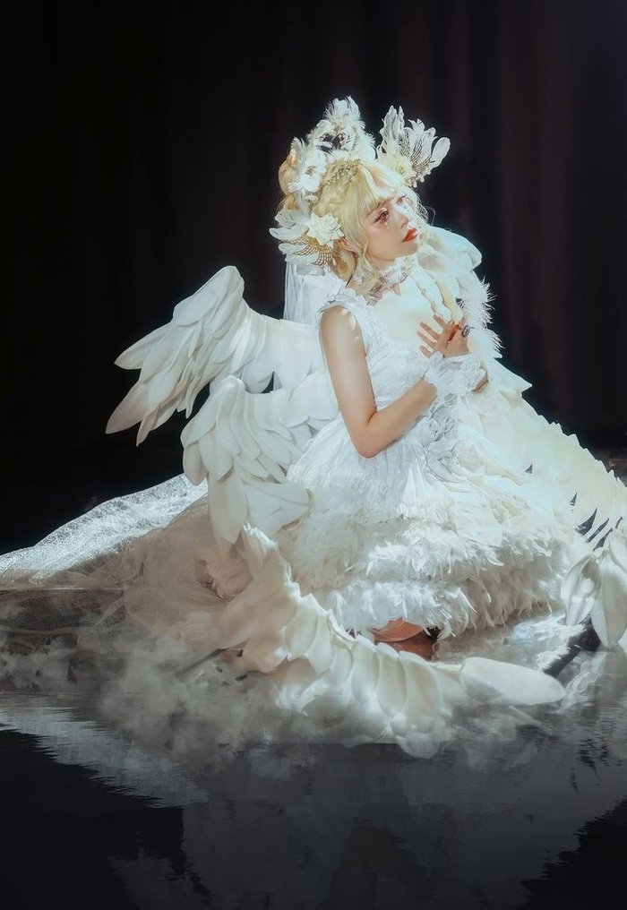 cosplay thiên thần cực xinh