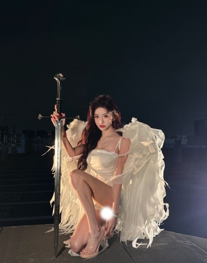 cosplay thiên thần dẹp như tranh