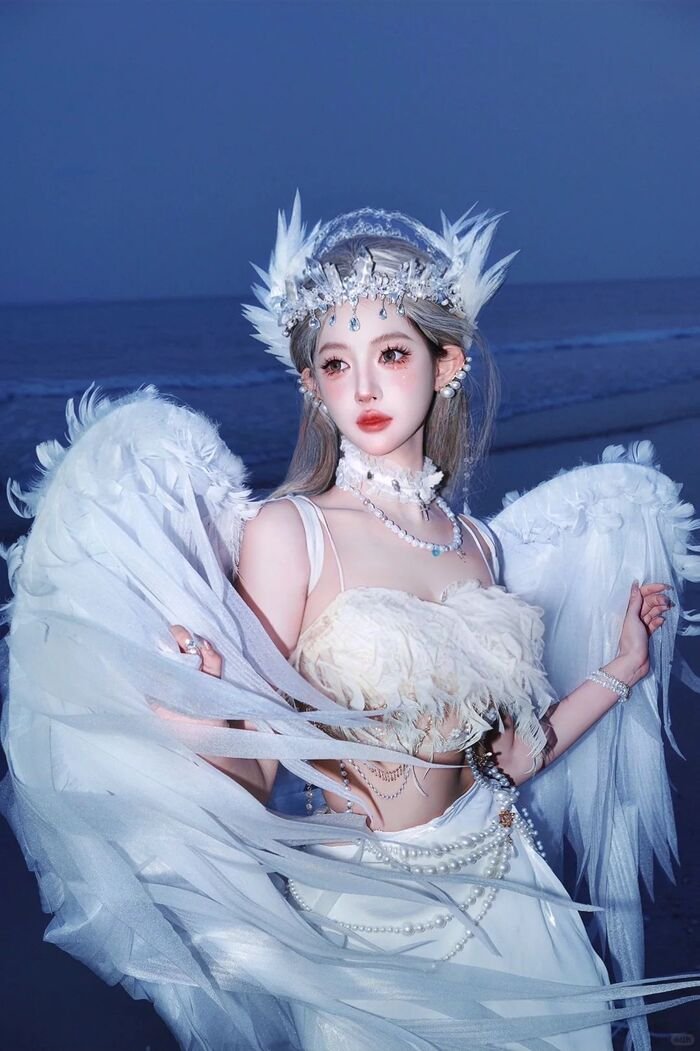 cosplay thiên thần siêu sexy
