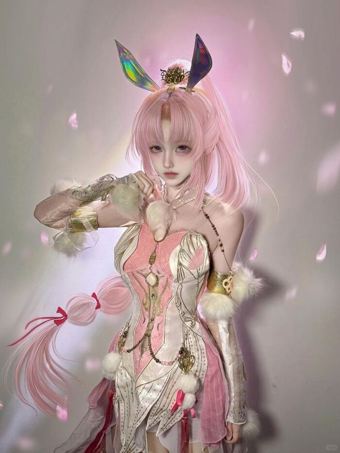 cosplay thỏ siêu xinh