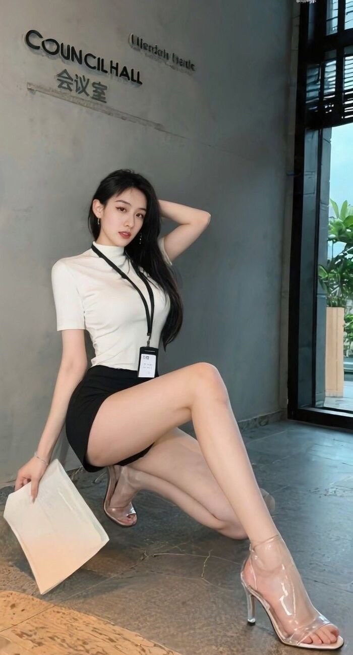 cosplay thư ký cực xinh