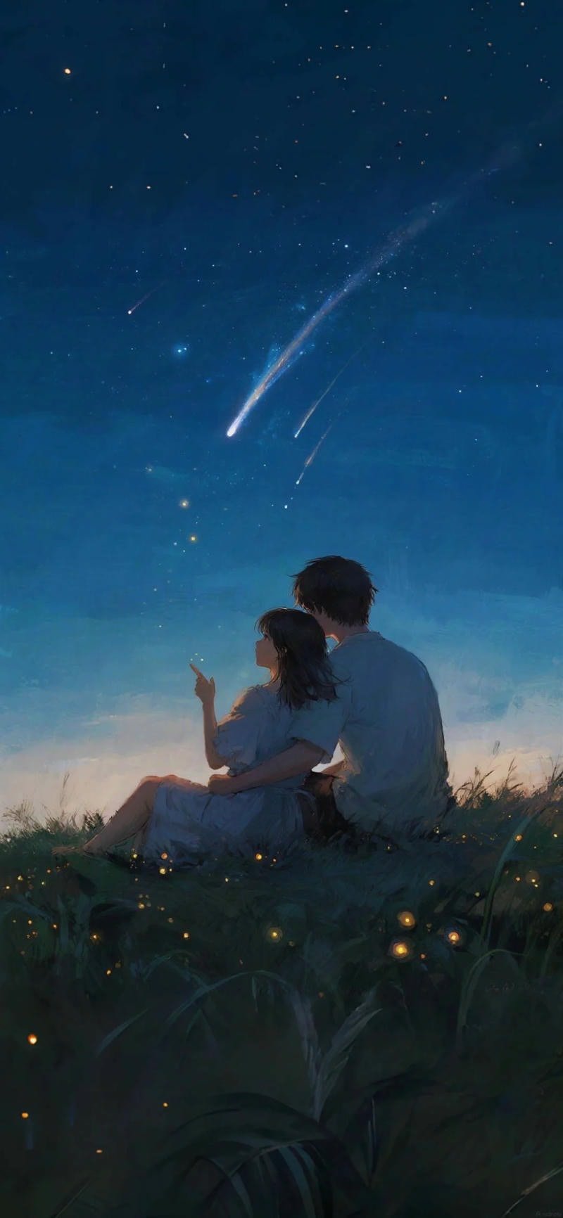 Ngắm hình nền anime nam nữ mới