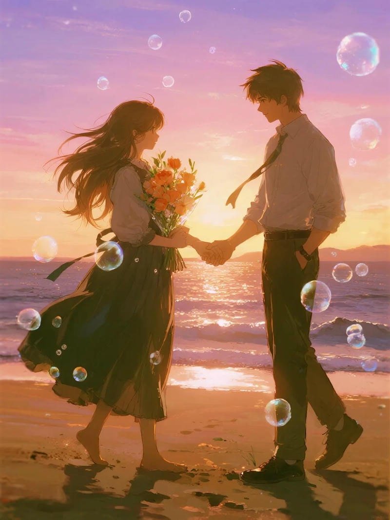 Tải về hình nền anime nam nữ mới